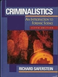Criminalistics an - criminalistics:,