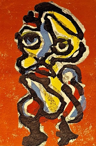 Karel appel art print - karel,
