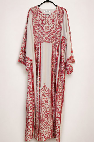 Palestinian embroidered thobe - palestinian,