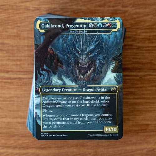 Dragon mtg commander deck - ur,