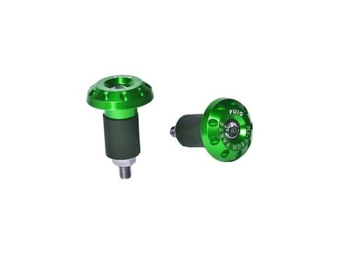 Puig green racing bar ends - puig,