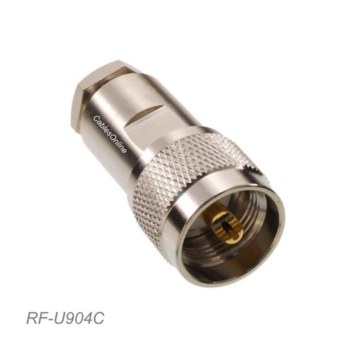 Uhf 259 male clamp type - male, clamp-type