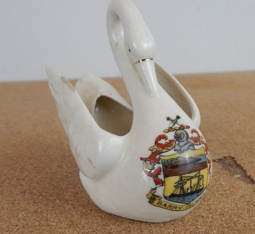 Crested ware china swan - ware,