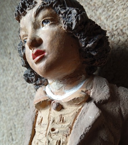 Antique terracotta figure - antique,