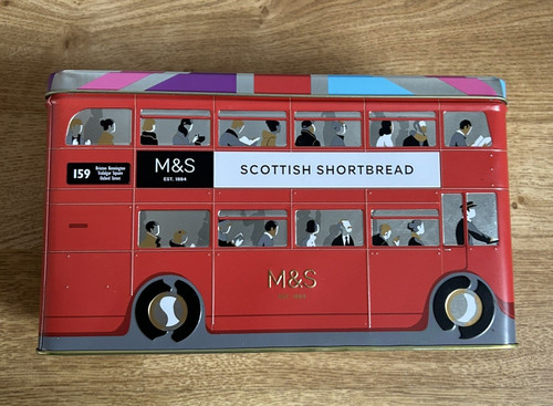Collectable metal tin - collectable, london