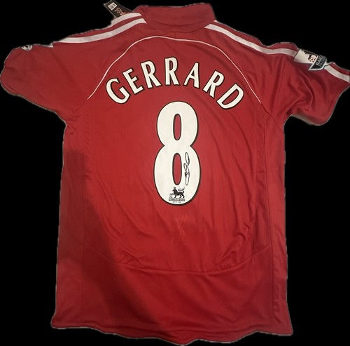 Steven gerrard signed - steven,