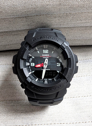 Casio shock 100 1bmjf - casio, g-100-1bmjf