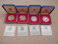 1977 pence silver - 4x, "silver