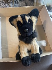 Painted hunting dog teddy - dog,