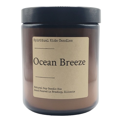 Floral soy candle 8oz - floral,