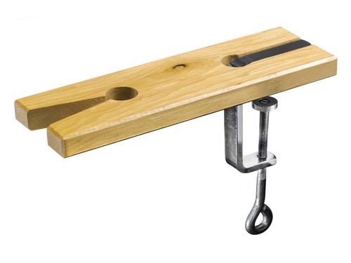 Shaped hardwood bench peg - v-shaped,