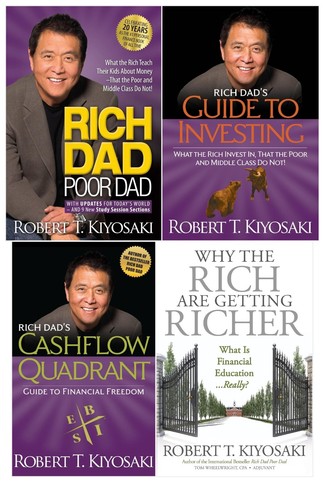 Robert kiyosaki 4 books - t.,