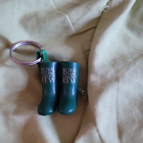 Vintage retro keyring - retro, plastic