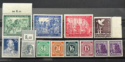German stamps allied - stamps,