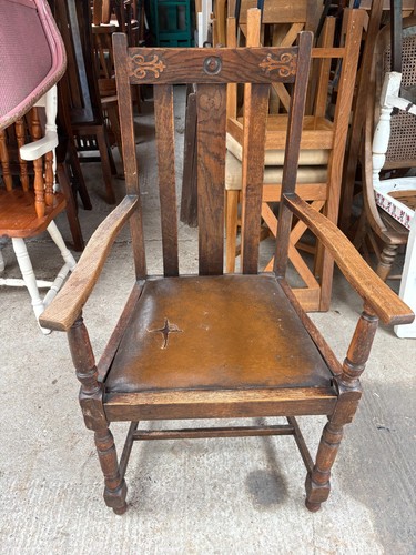 Vintage carver dining chair - carver,