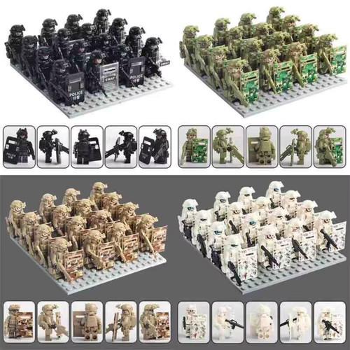 Custom lego swat military - custom,