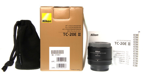 Nikon teleconverter - af-s,