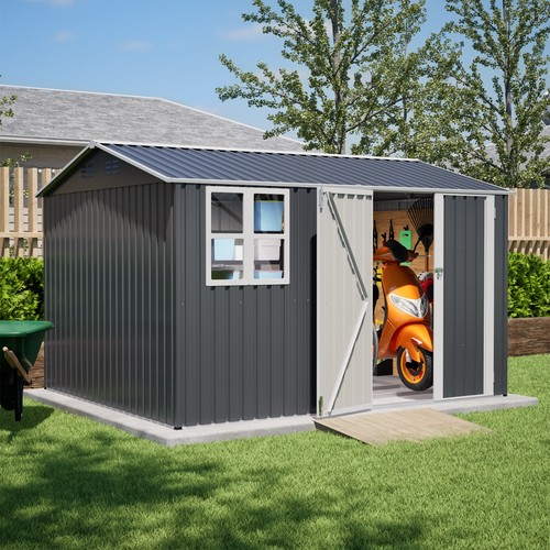 10x8 outdoor metal storage - 10x8,