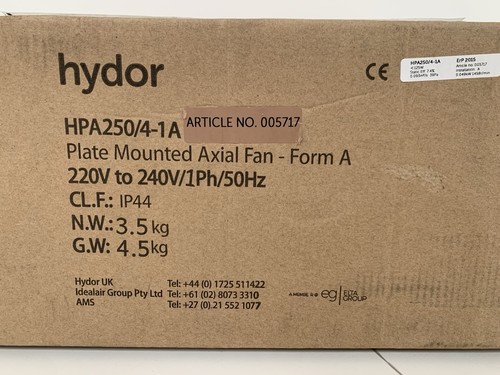 Hydor hpa250 compact - hydor, hpa250/4-1a