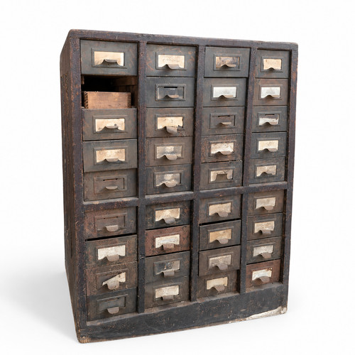 Antique industrial library - antique,