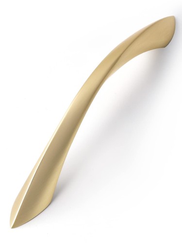 Brushed gold cabinet - cabinet, pulls