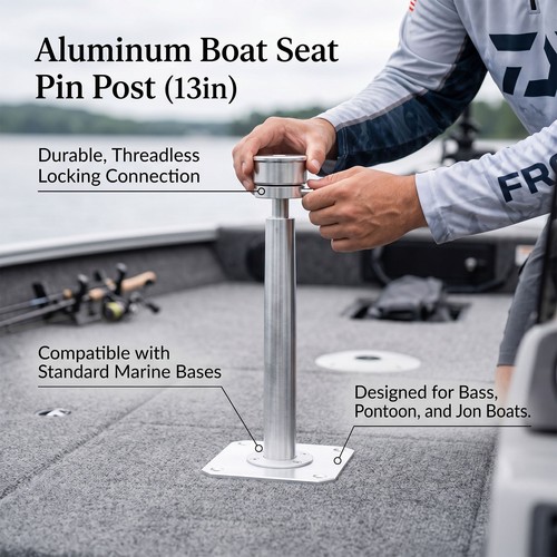 Aluminum boat seat - 3/4, x