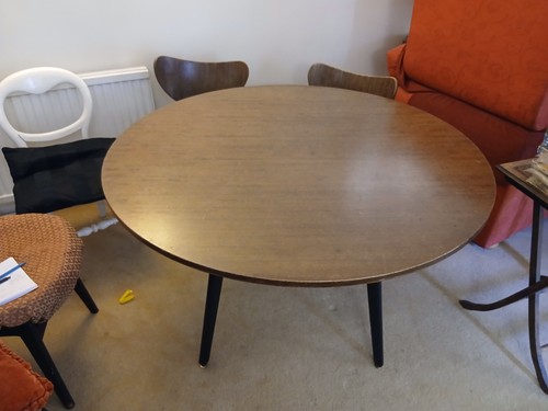 Plan mid century table - g,