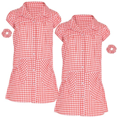 Girls gingham school - girls,