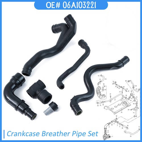 Crankcase breather hose pipe - hose,