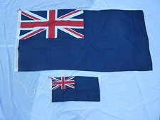 Blue ensign sewn - blue, sewn/embroidered