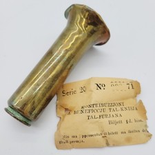 Ww2 malta relic trench art - malta,