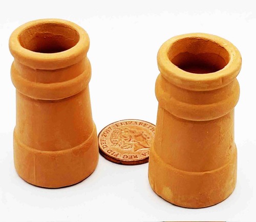 Dolls house chimney pots - dolls,