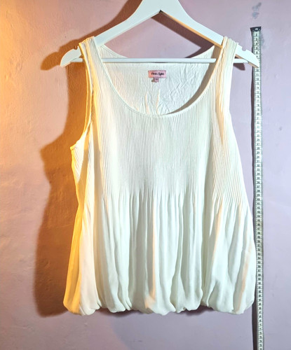 Phase eight white pleated - eight,