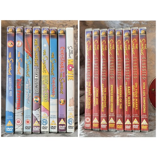 The simpsons dvd bundle - simpsons,
