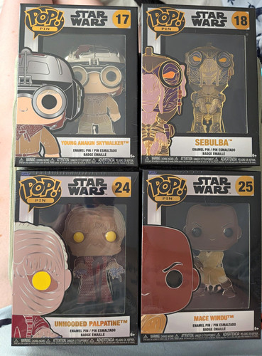 Funko pop star wars - star, enamel