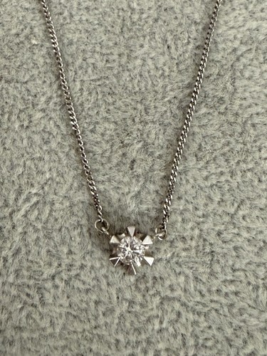 Vintage platinum diamond - platinum,
