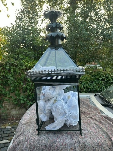 Modern large hall - modern, lantern