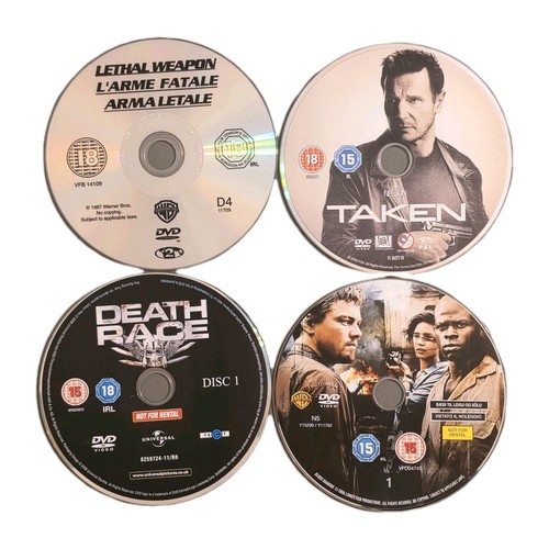 Dvd bundle discs lethal - bundle, 4