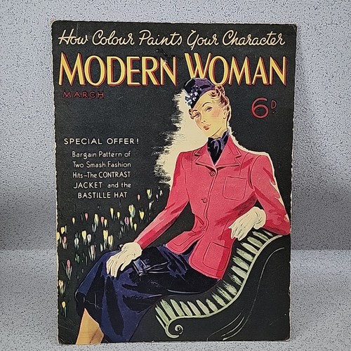 Vintage modern woman - vintage,