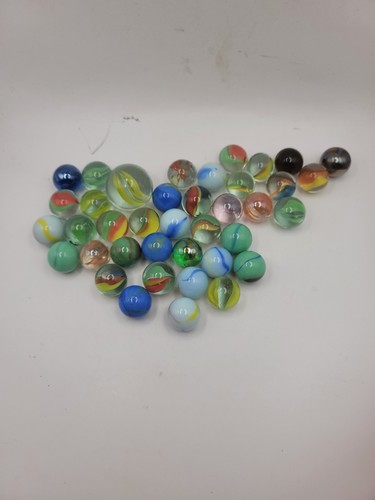 Vintage glass marbles - vintage,