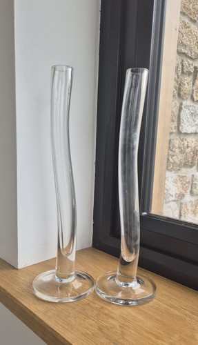Pair tall clear - pair,