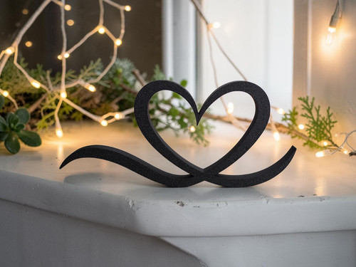 Heart ornament line art - line,