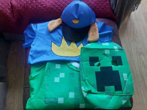 Minecraft and dogman costumes - minecraft,