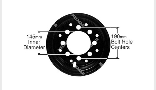 Universal forklift steel - forklift, rim