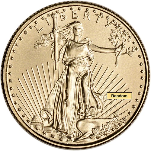 American gold eagle - eagle, (1/10