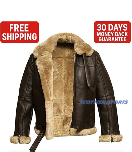 Men raf real leather - b3,