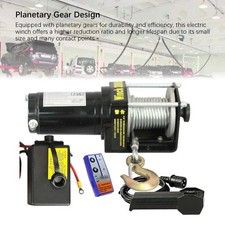 12v 3000lbs electric winch - 12v,