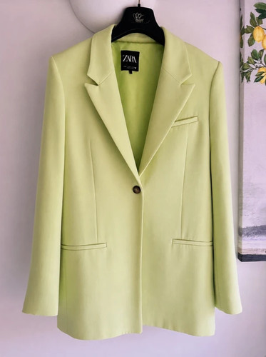 Light green zara - light, blazer