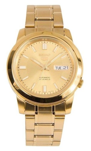 Seiko gold tone stainless - seiko, 5
