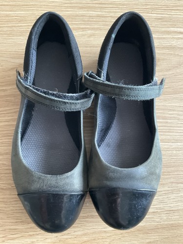 Clarks black school - black, shoes